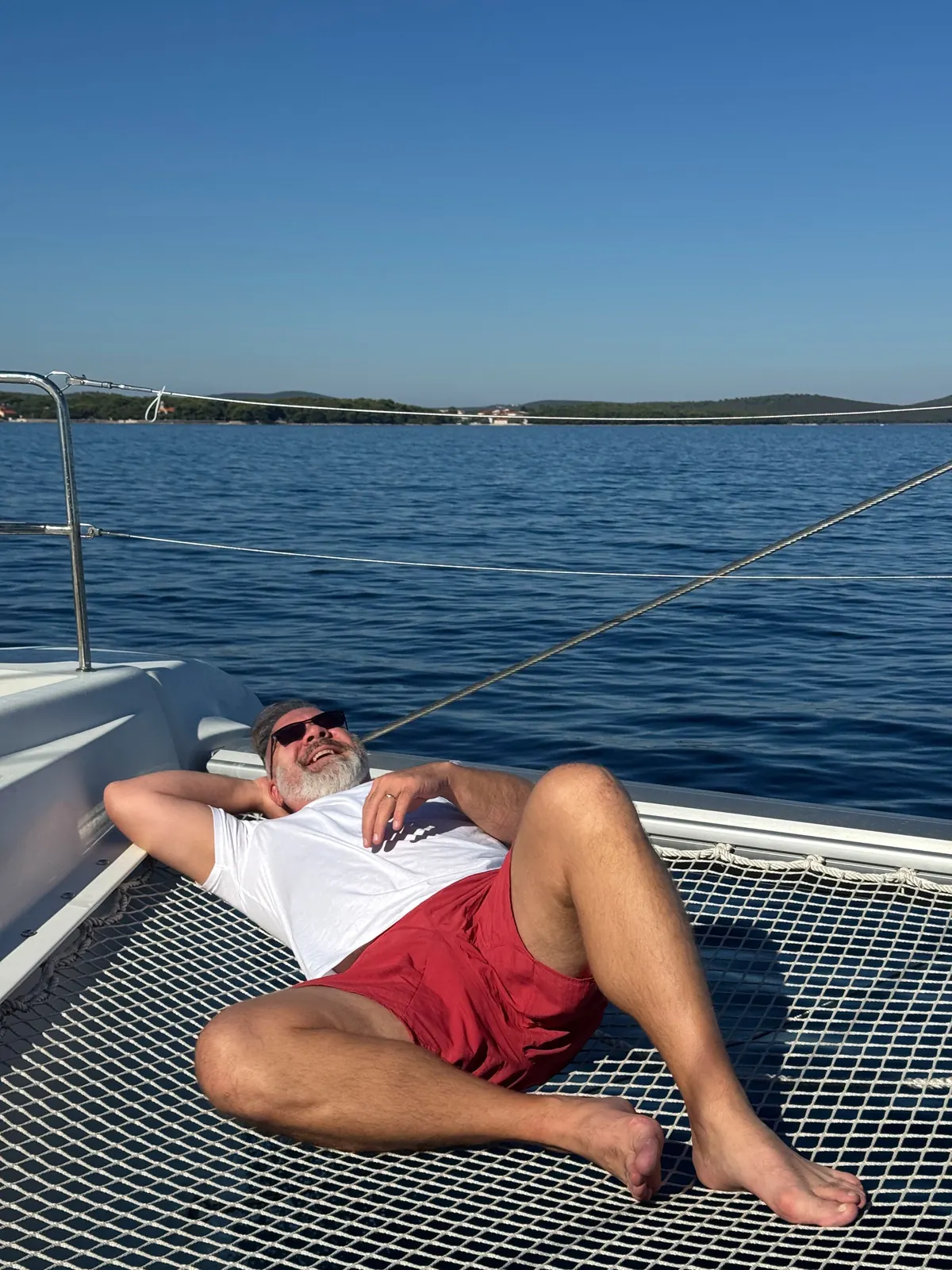 A háló: A hajó orrán: a legjobb hely a fedélzeten.
